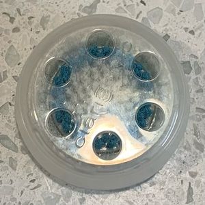 Clairsonic brush head. New, no box.  Blue and white bristles.